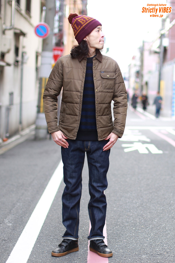 StyleSample 2015FW ／ BRIXTON cass jacket + BACK CHANNEL + AREth