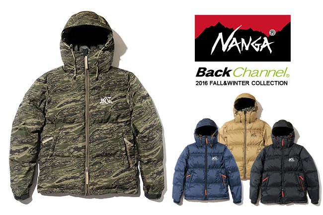 BackChannel×NANGAバックチャンネルナンガDOWNJACKET