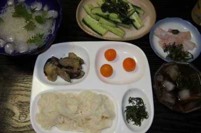 夕食