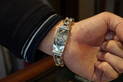 NEW】HBHS x LARRY SMITH ROLEX SILVER WATCH CASE-THUNDER BIRD NEW】HBHS x LARRY SMITH ROLEX SILVER WATCH CASE-THUNDER BIRD