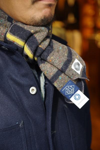 POST OVERALLS E-Z Scarf アメリカ製 マフラー POST O'ALLS 【 ポストオーバーオールズ 】E-Z Scarf Poly