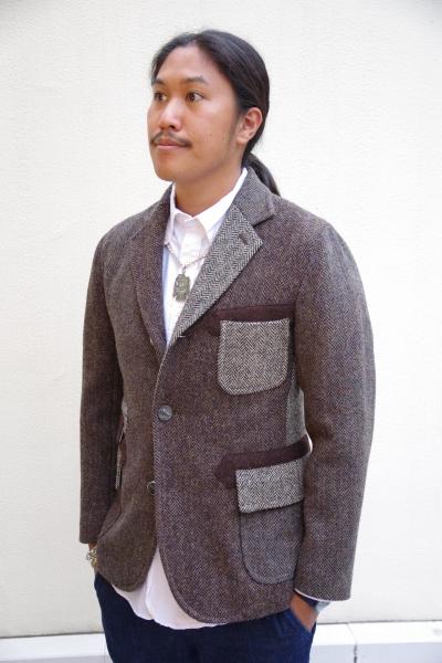 NEW】HBHS別注 Jipijapa-Crazy HarrisTweed Jacket | Hummingbirds