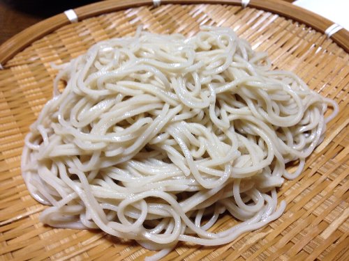 新そば 茹で上がり