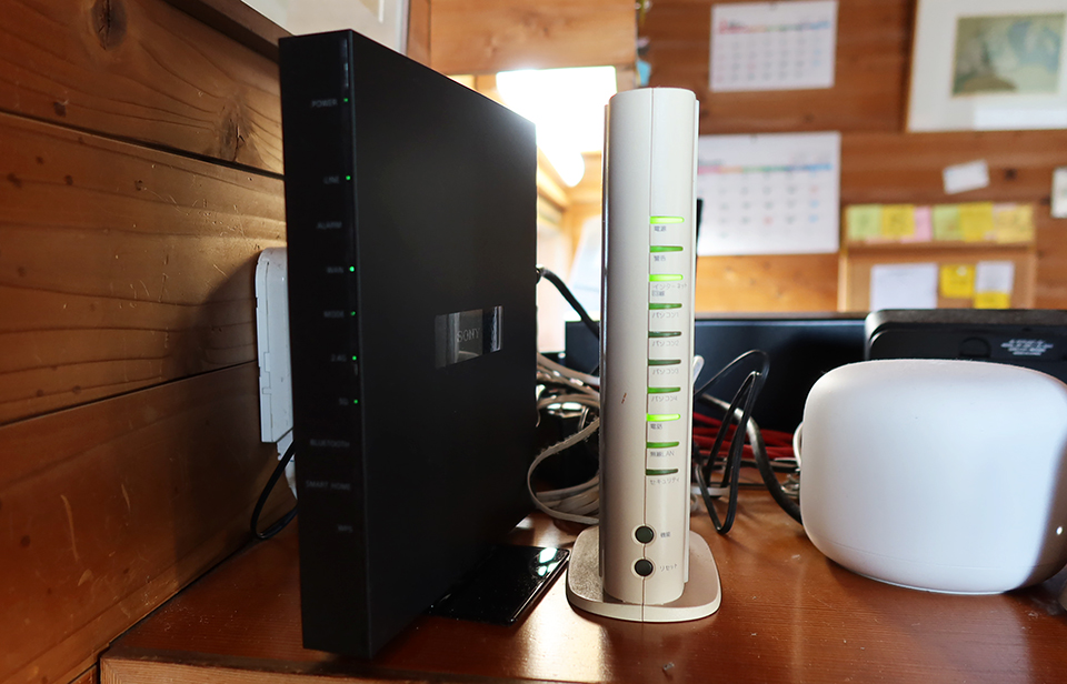 NURO光のONUをSONY製に換えた | 経験デザイン研究所 NURO光のONUをSONY製に換えた | 経験デザイン研究所