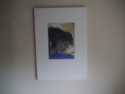 富田恵子さん銅版画 壁アート