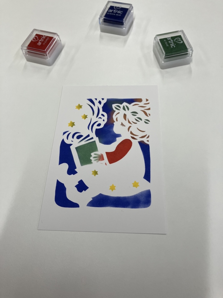 ステンシル作品たち | 就労継続支援B型・生活介護 くみひも1号店ブログ