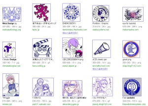 Web Design の線画