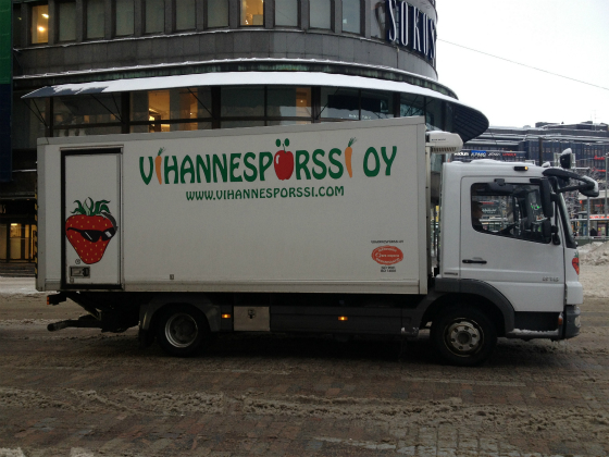 ヘルシンキ、vihannespörssiのトラック