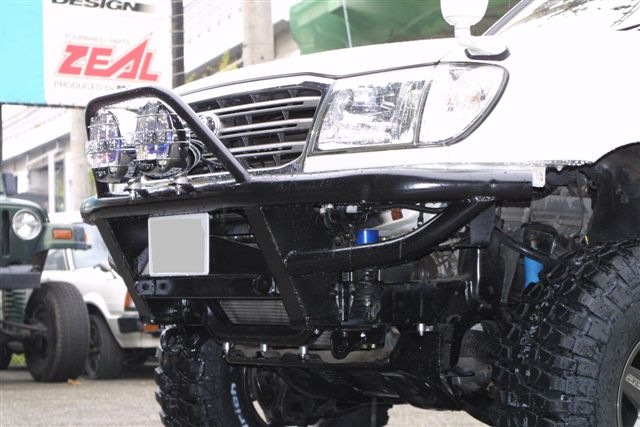 ランクル 100 ARB クロカン フロントバンパー ランクル