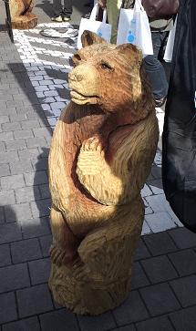 木彫りの熊