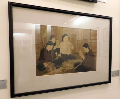 ベトナム 絵画 春の小径 130,000 ベトナムの画家 (絵画, ベトナム) | ArtMajeur
