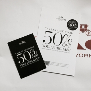 コーチが半額に！そして更に30%OFF！超お得クーポン公開！ | コーチ