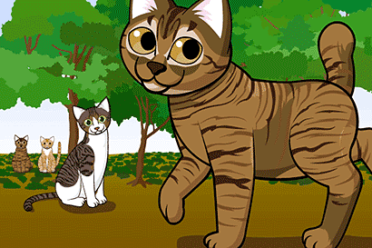 猫のイラスト