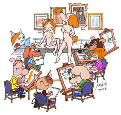 2007NYエッセイイラスト