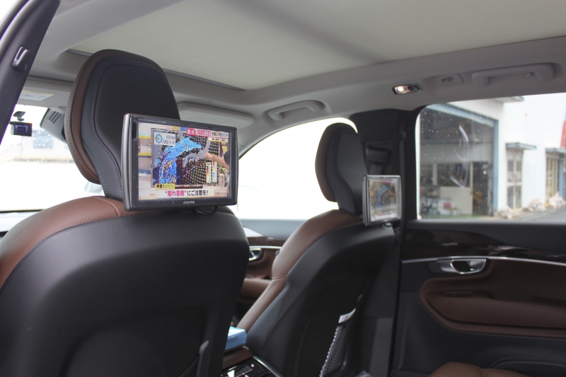 carrozzeriaカロッツェリアヘッドレストモニターTVM-PW900 2台 carrozzeria TVM-PW900T ヘッドレストモニター 2台セット