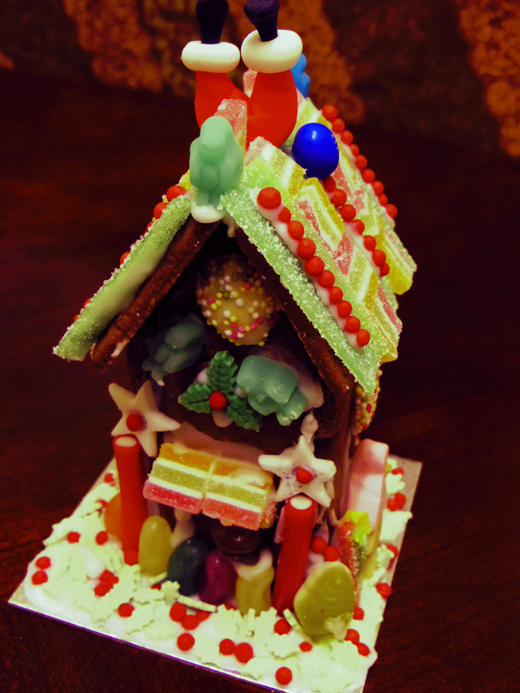 santas stuck,クリスマス,お菓子の家