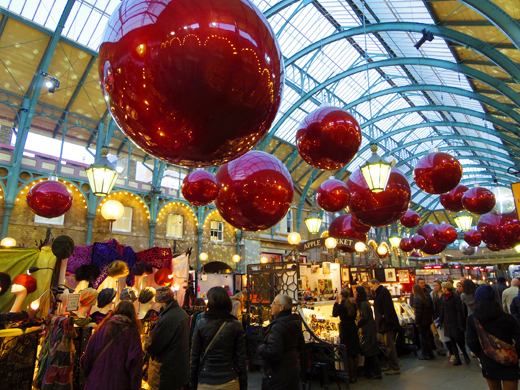 Christmas illumination,Covent Garden,Market,クリスマス・イルミネーション,コヴェント・ガーデン,マーケット