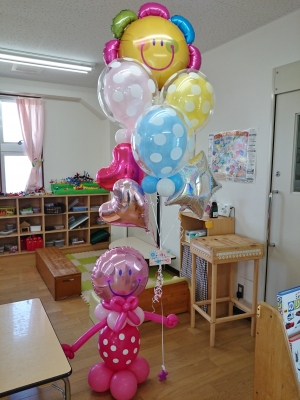 卒園バルーンブーケ 卒園お祝い