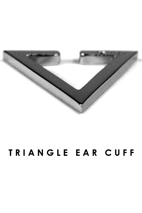 H>F ORIGINAL】TRIANGLE EAR CUFF | GYFT/ギフト BLOG
