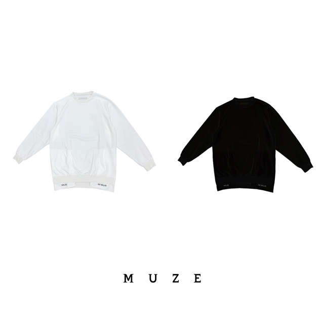 【美品】MUZE  IN-VALID SWEAT (BLACK)