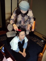 着かた講習 頭のセット