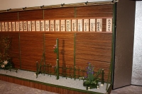 安次郎翁「お別れの会」芳名板