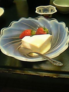 豆乳のデザート