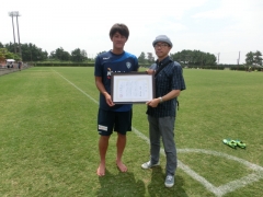 中原貴之選手