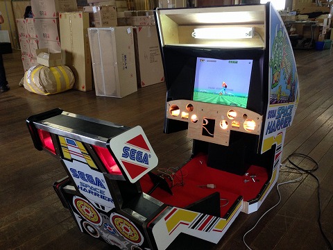 スペースハリアー筐体 自作 山田店長 佐賀の床屋のおっちゃんのブログ