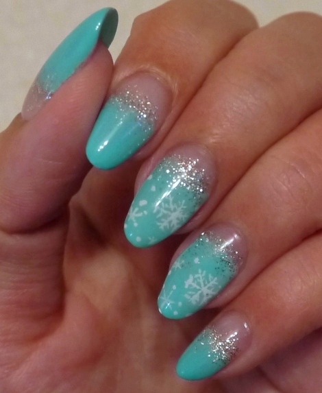 雪の結晶ネイル ﾟヽ ﾉﾟ ﾟ Rin S Blog Beauty