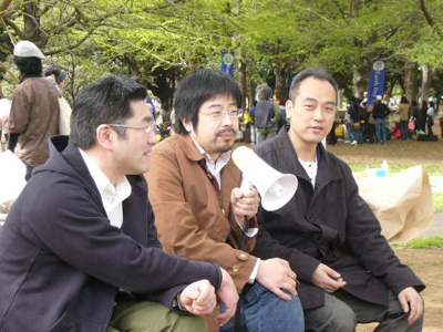 アースデイ・小沢剛、宮島達男