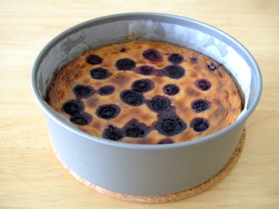 ブルーベリーチーズケーキ