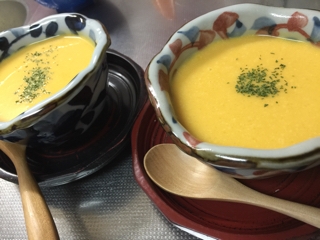 バターナッツかぼちゃポタージュ