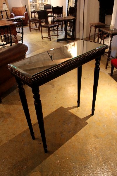 TABLE （ブラックコンソールテーブル） | galav antique (ｶﾞﾗｳﾞ ｱﾝﾃｨｰｸ）