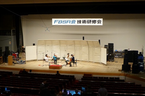 仮設音響反射板
