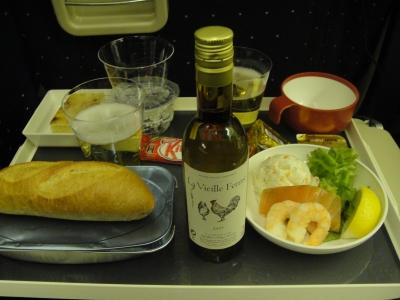 成田発機内食