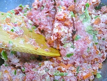 野菜入りハンバーグ6