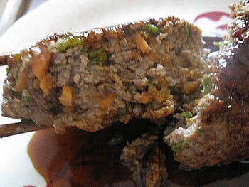 野菜入りハンバーグ10