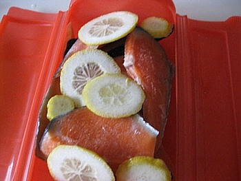 ルクエ料理3シャケ3