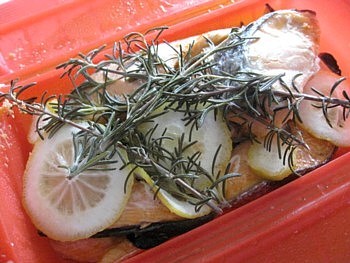 ルクエ料理3シャケ5