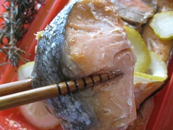 ルクエ料理3シャケ6