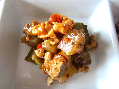 くるみ豆腐サラダ、.JPG