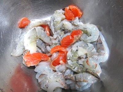 海鮮かき揚うどんとソバ.JPG