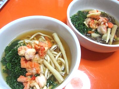 海鮮かき揚うどんとソバ (4).JPG