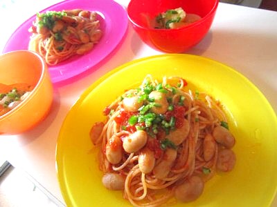 豆のトマトパスタ (7).JPG