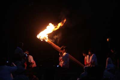 日和田高原 火祭り