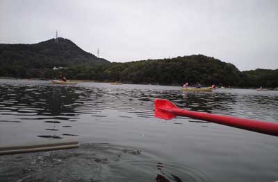 入鹿池の公魚
