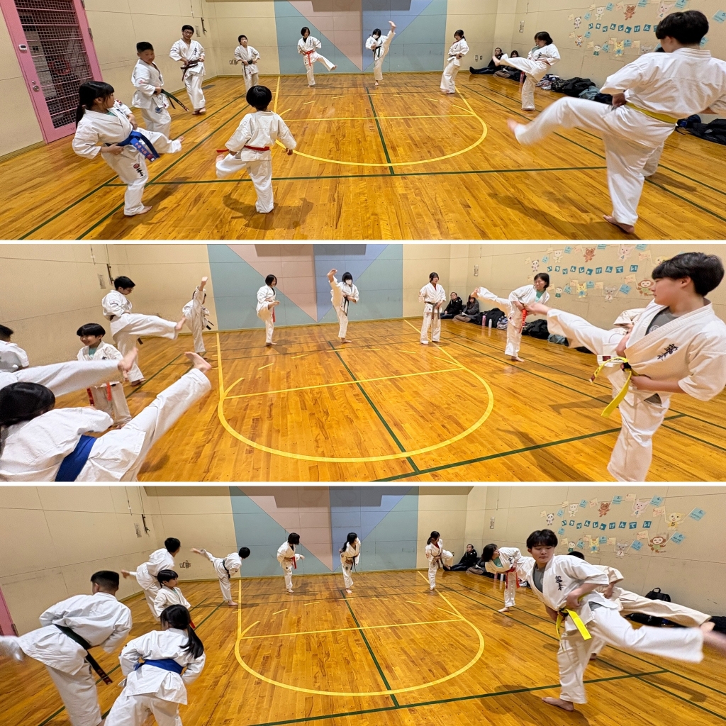 札幌市中央区　円山道場　基本稽古　稽古風景