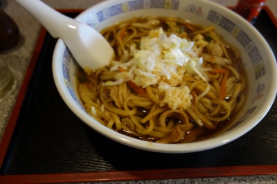 つゆ焼きそば