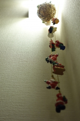 階段クリスマス
